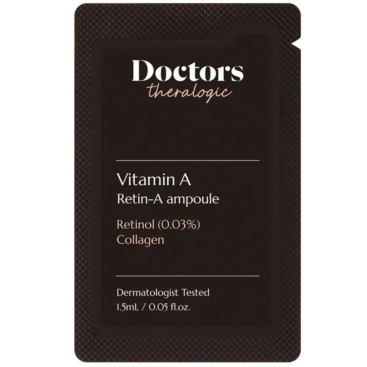 Ночная сыворотка с ретинолом и фитоколлагеном Theralogic Retin-A Anti Wrinkle Ampoule 1.5 мл, Саше (пробник)