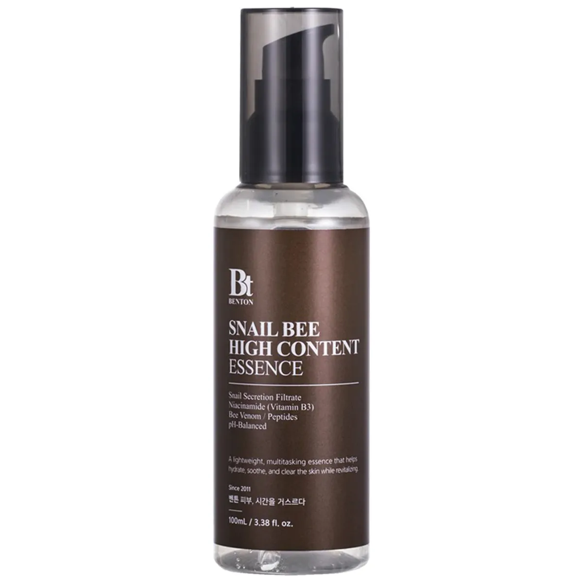 Есенція з муцином равлика та бджолиною отрутою Benton Snail Bee High Content Essence 100 мл