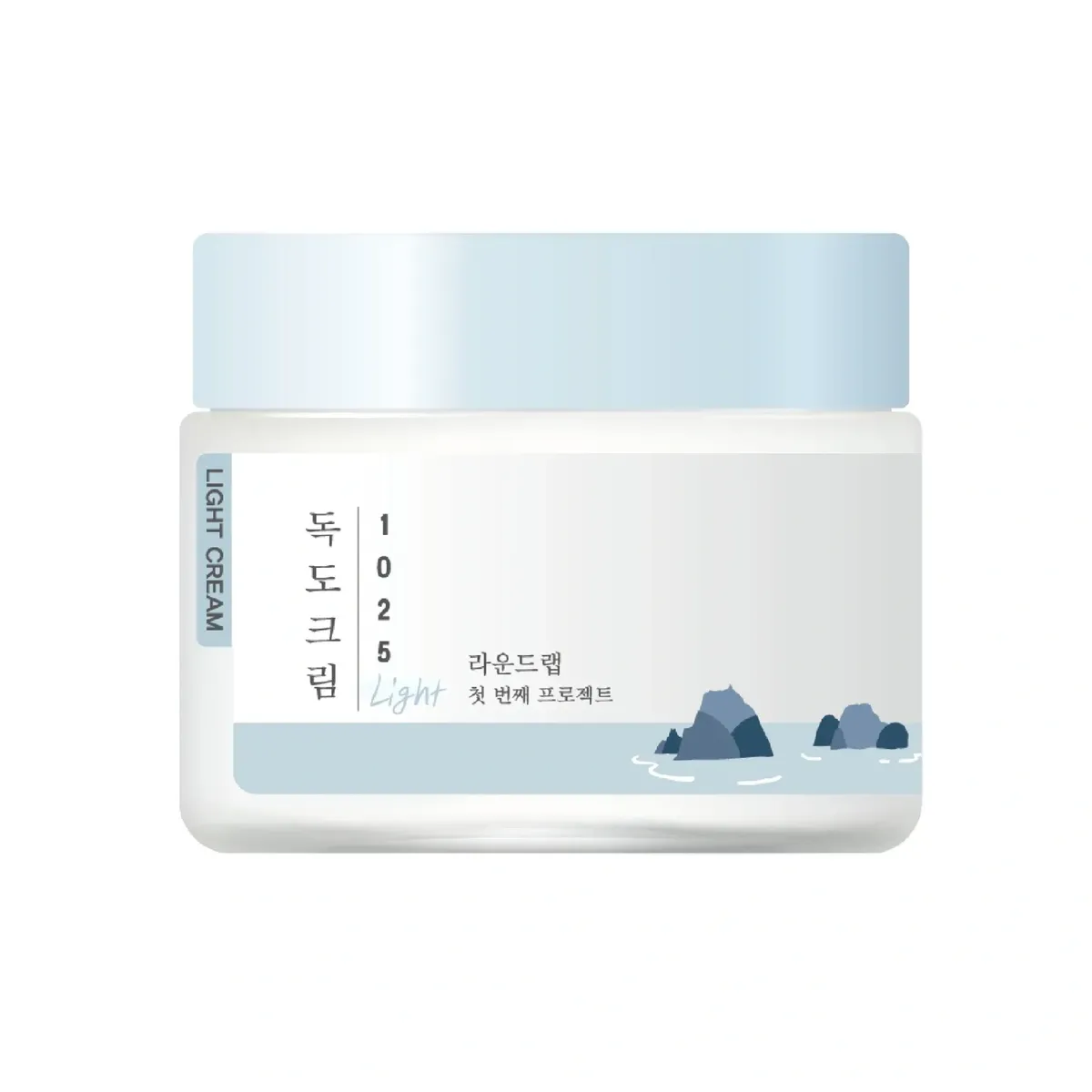Легкий увлажняющий крем с морской водой ROUND LAB 1025 Dokdo Light Cream 80 мл