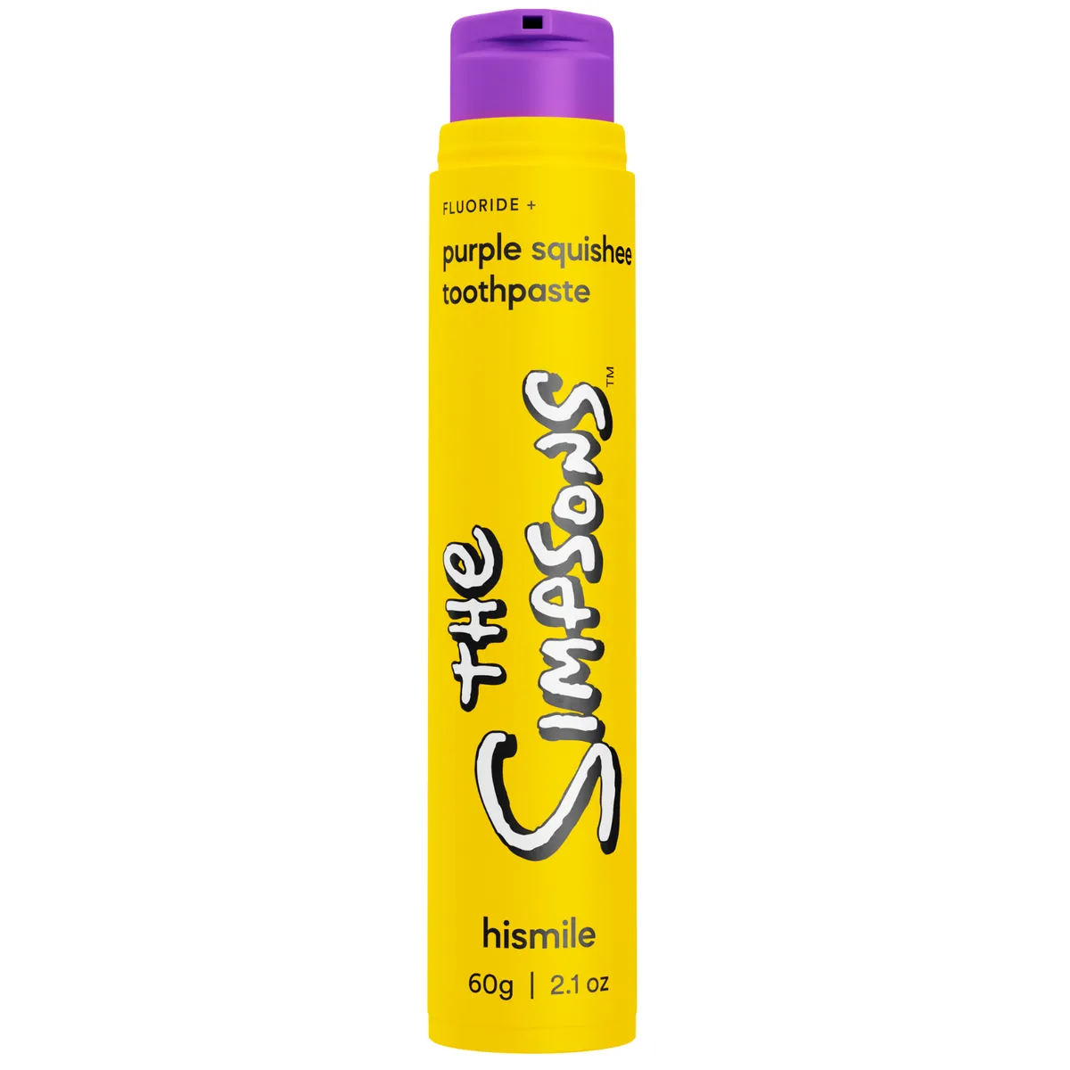 Зубная паста с фруктовым ароматом Hismile The Simpsons Purple Squishee Toothpaste 60 г