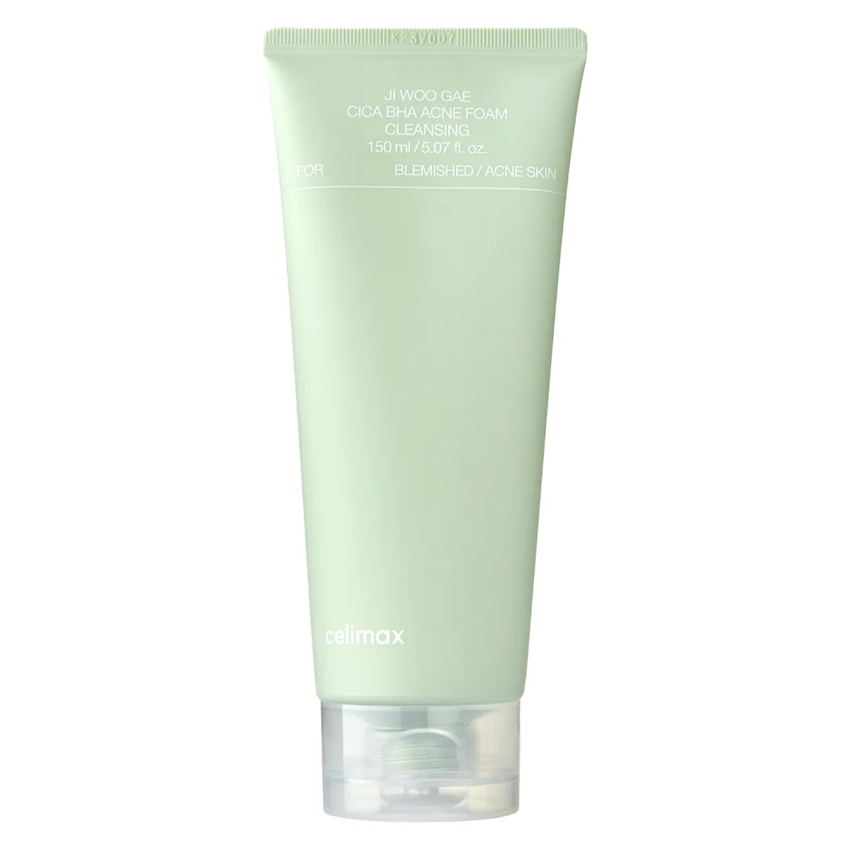 Очищающая пенка с центеллой против акне и высыпаний Celimax Ji Woo Gae Cica BHA Acne Foam Cleansing 150 мл