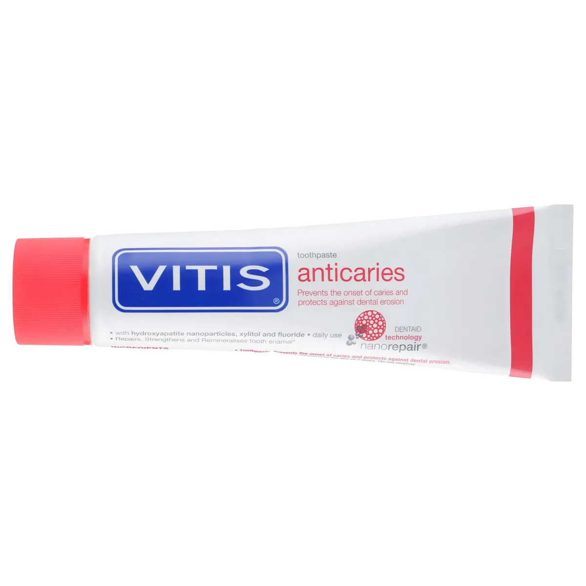 Зубна паста для запобігання карієсу Dentaid Vitis Anticaries 100 мл