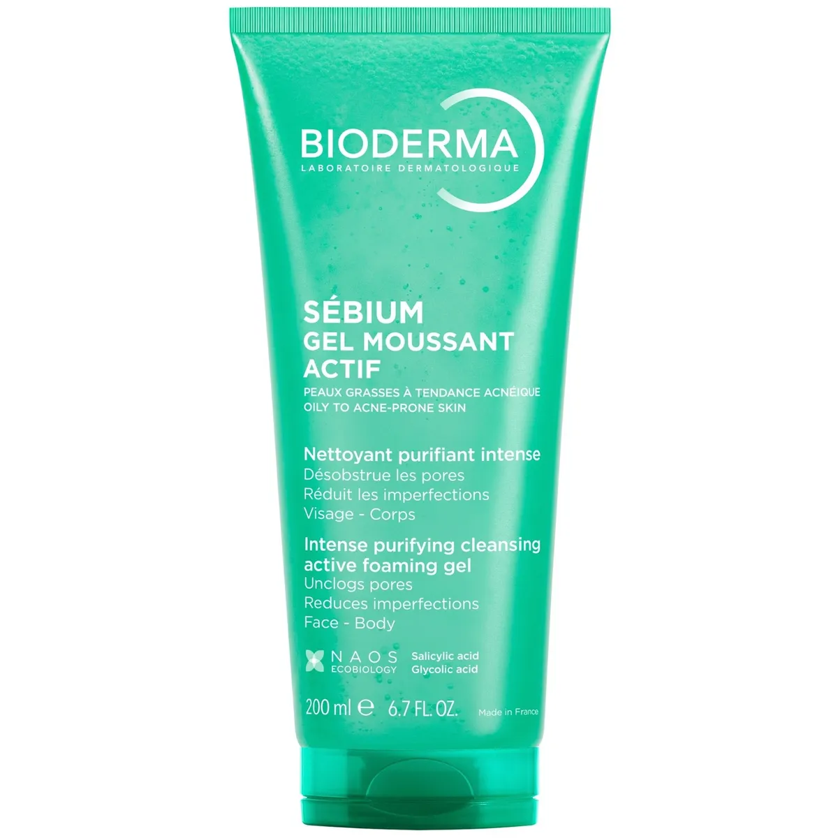 Гель для вмивання Bioderma Sebium Gel Moussant Actif Intense Purifying And Foaming Gel 200 мл