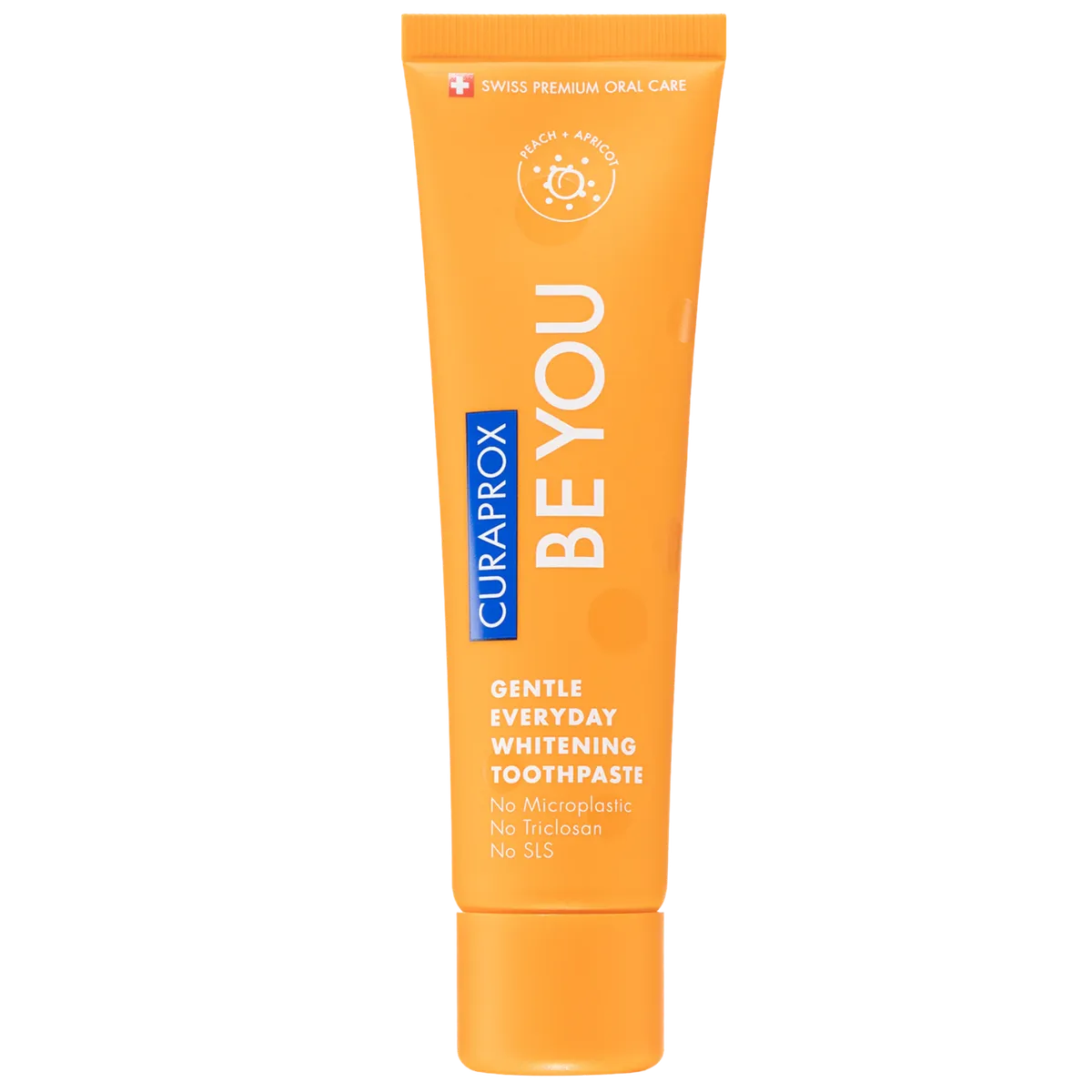 Зубная паста осветляющая Curaprox Be You "Peach & Apricot" 60 мл