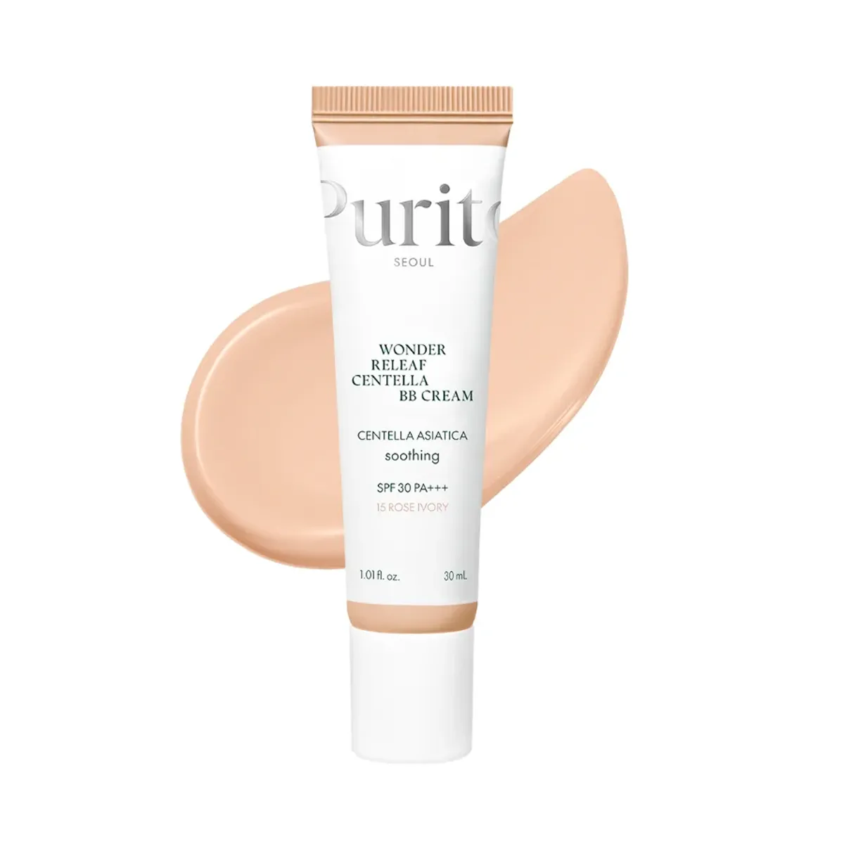 BB-крем с центеллой Purito Seoul Wonder Releaf Centella BB Cream 15 Rose Ivory 30 мл