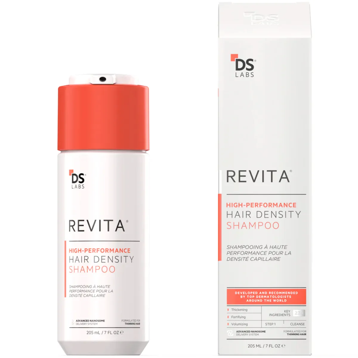Шампунь для густоты и укрепления волос DS Laboratories Revita Shampoo 205 мл