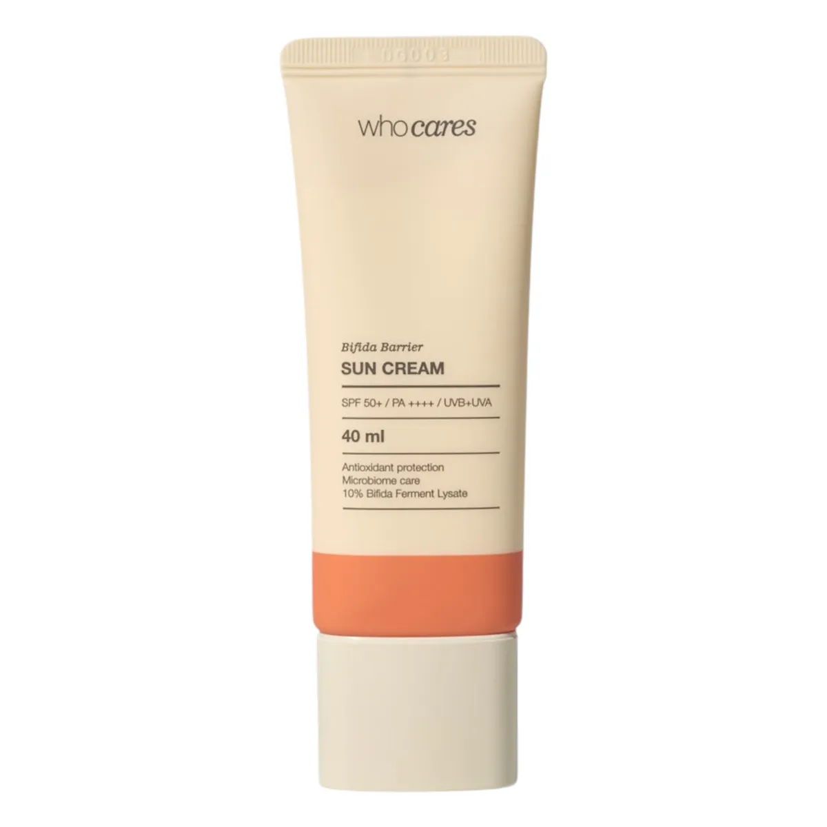 Солнцезащитный крем с антиоксидантным защитой WhoCares Bifida Barrier Sun Cream 40 мл