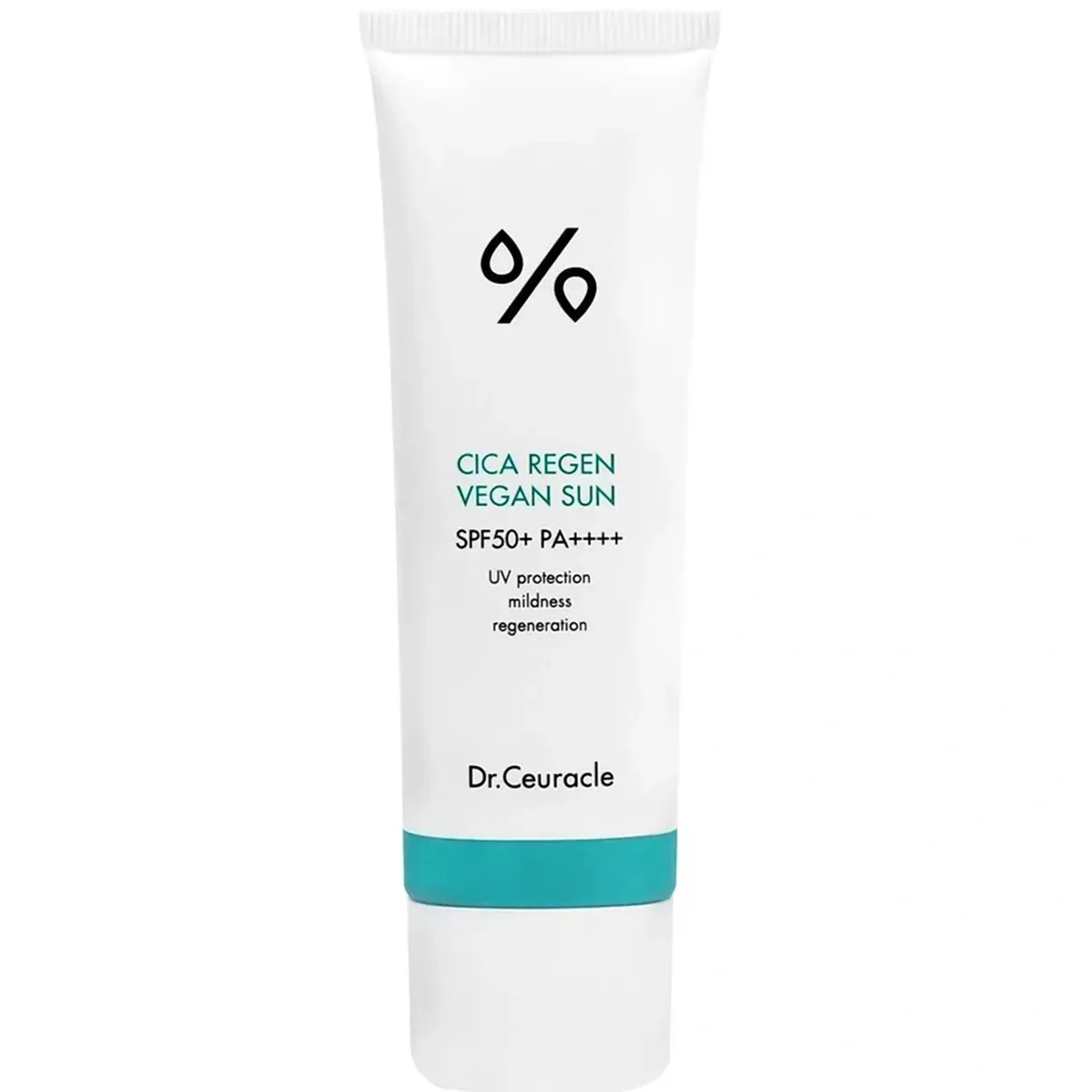 Сонцезахисний веганський крем з центелою  Dr.Ceuracle Cica Regen Vegan Sun SPF50+ PA++++ 50 мл