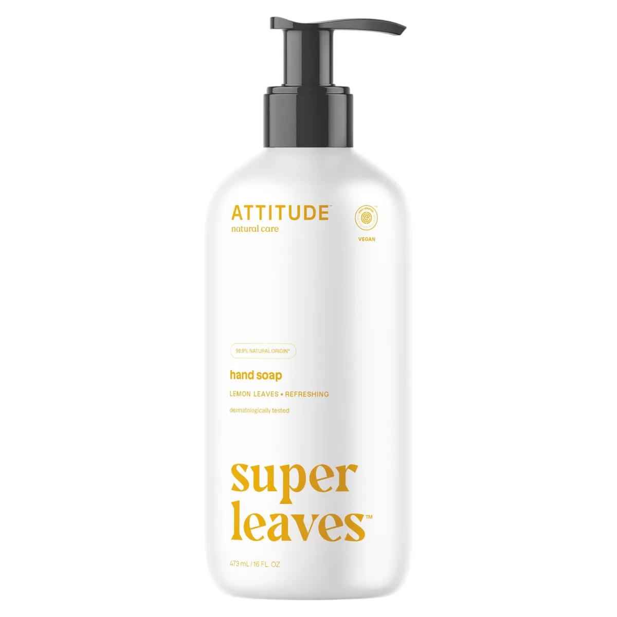 Рідке мило для рук "Листя лимона" Attitude Super Leaves 473 мл