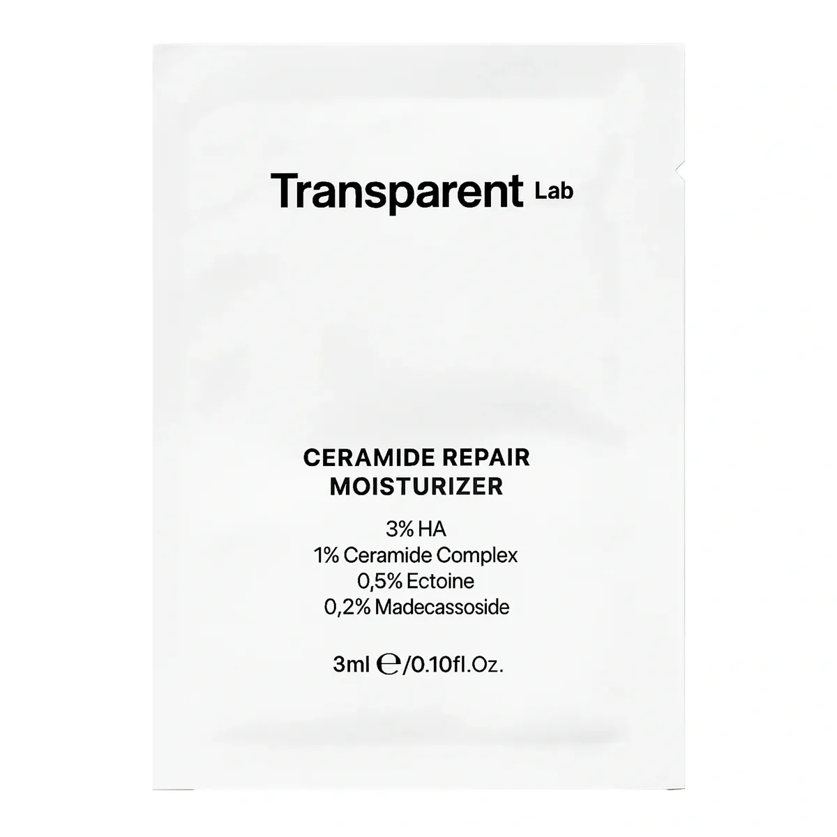 Ультраувлажняющая сыворотка Transparent Lab Ceramide Repair Moisturizer 3 мл, Саше (Тестер)