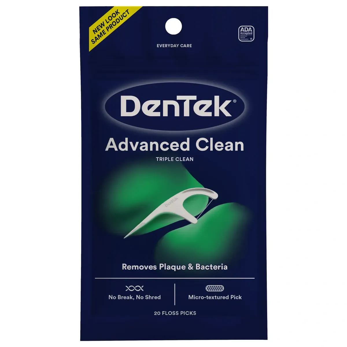 Флосс-зубочистки "Тройное очищение" DenTek Triple Clean 20 шт