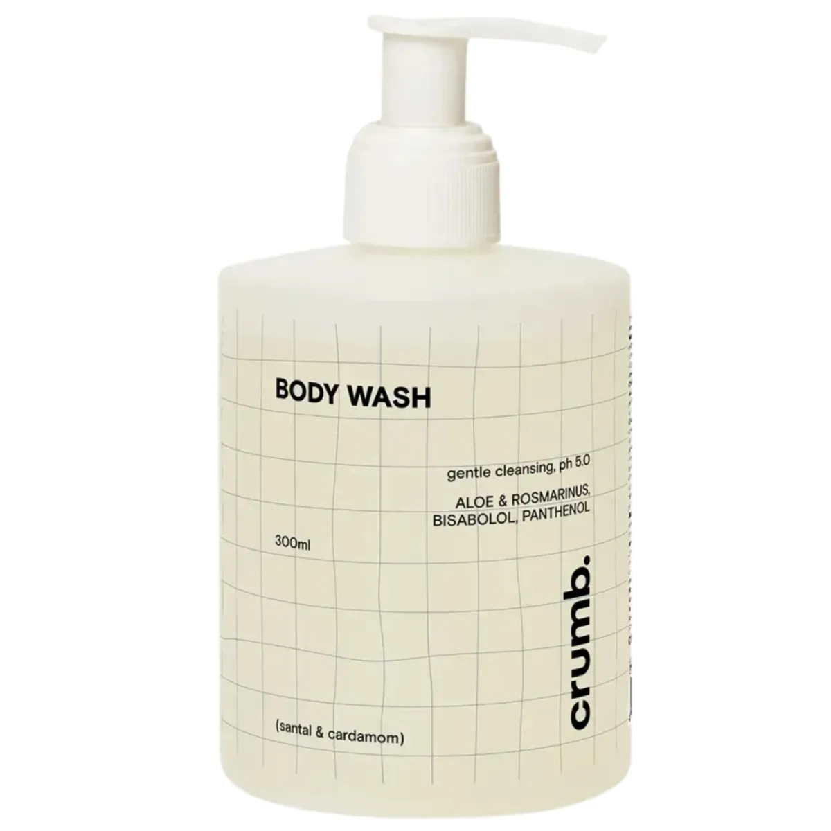 Гель для душу з ароматом сандалу та кардамону CRUMB Body Wash Santal & Cardamom 300 мл