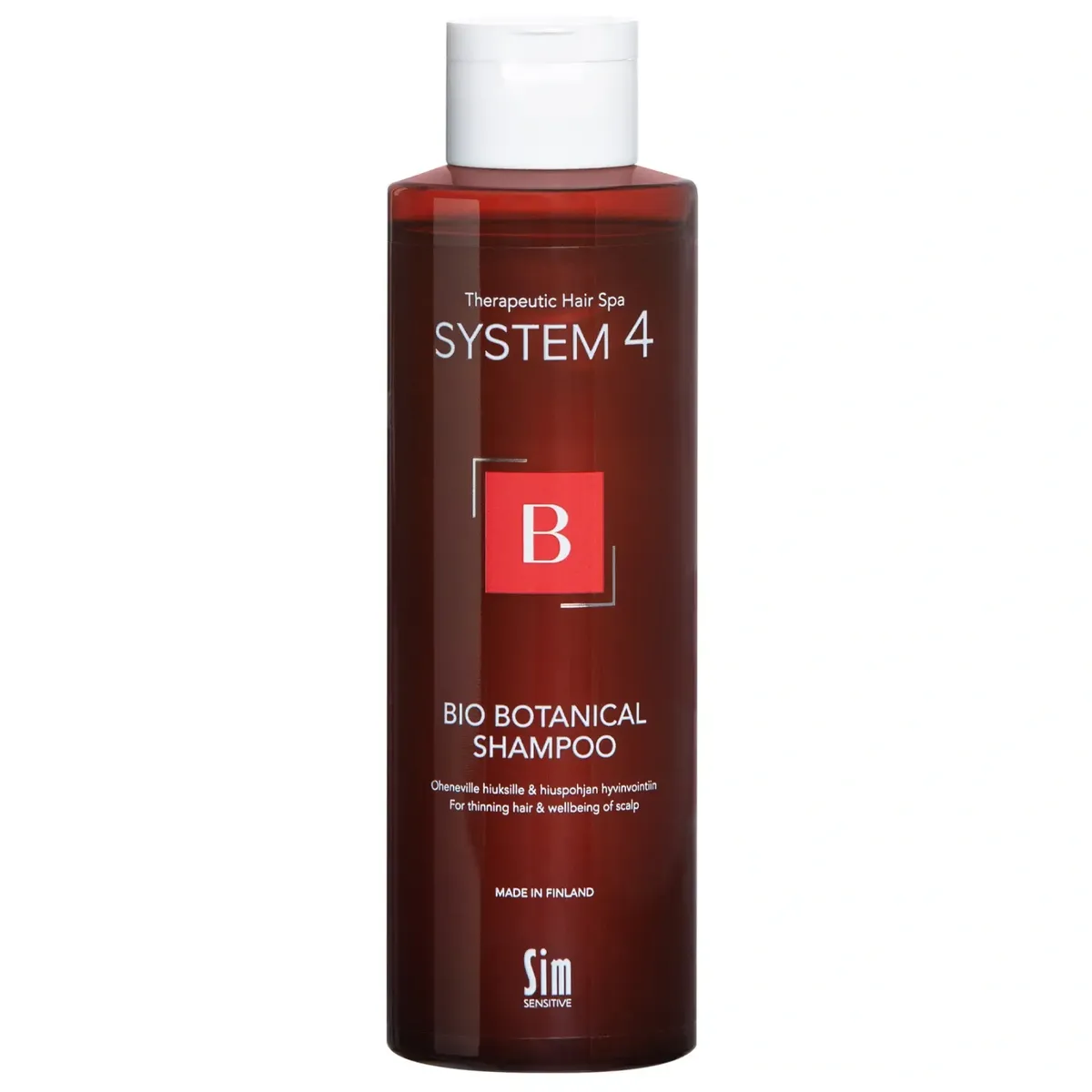 Био ботанический шампунь от выпадения волос Sim Sensitive System 4 BB Shampoo 250 мл