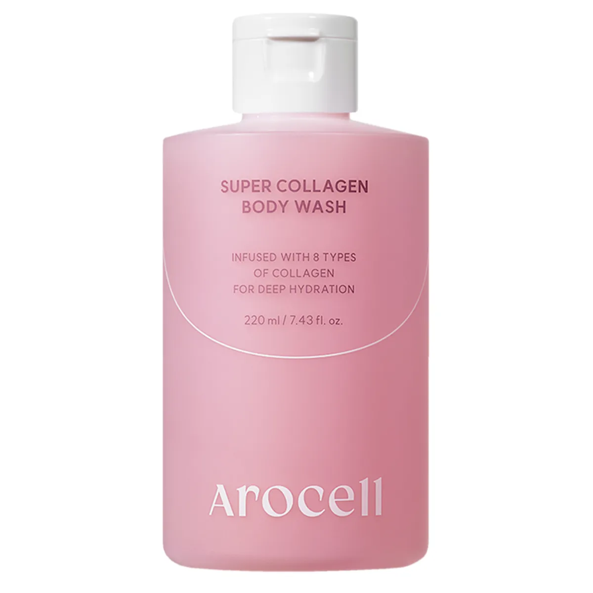 Зволожувальний гель для душу з колагеном Arocell Super Collagen Body Wash 220 мл