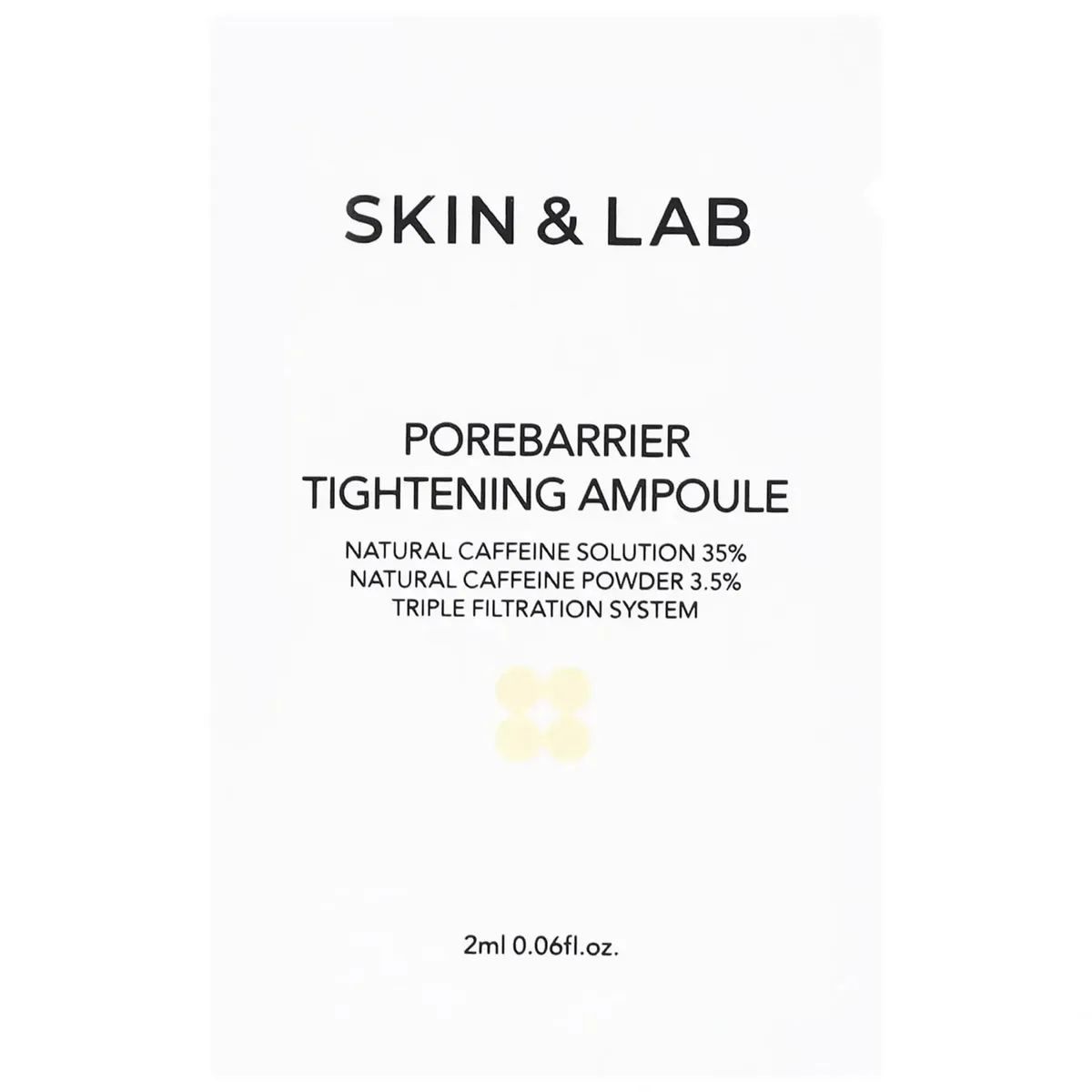 Сироватка для звуження пор SKIN&LAB Porebarrier Tightening Ampoule 2 мл, Саше (Тестер)