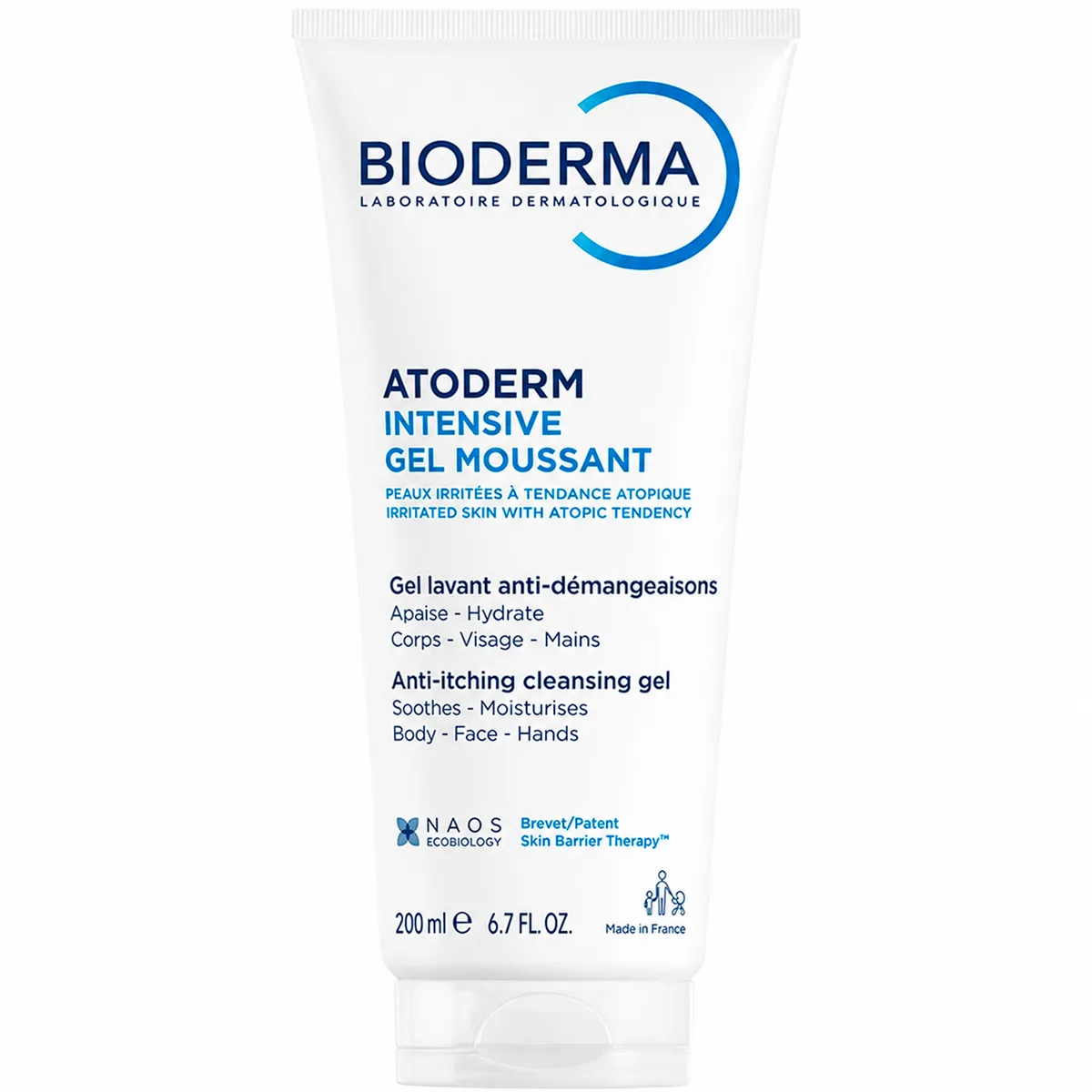 Интенсивный очищающий пенящийся гель Bioderma Atoderm Intensive Ultra-Rich Foaming Gel 200 мл