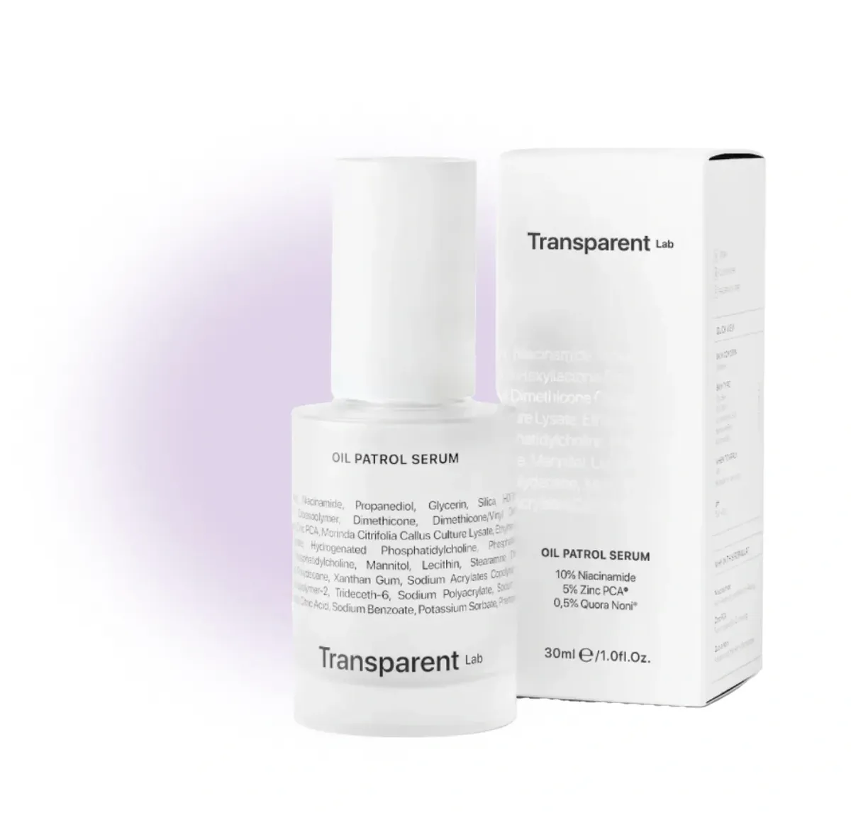 Матирующая сыворотка Transparent Lab Oil Patrol Serum 30 мл
