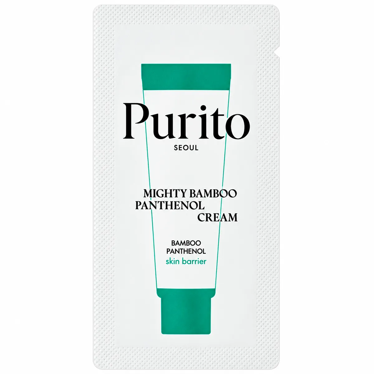 Бар’єрний крем з екстрактом бамбука та пантенолом Purito Seoul Mighty Bamboo Panthenol Cream 1 г, Саше (Тестер)