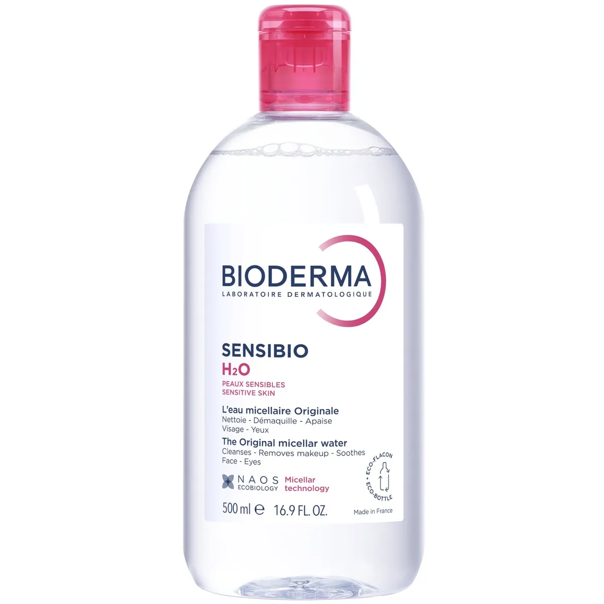 Мицеллярная вода для чувствительной кожи Bioderma Sensibio H2O Micellaire Solution 500 мл