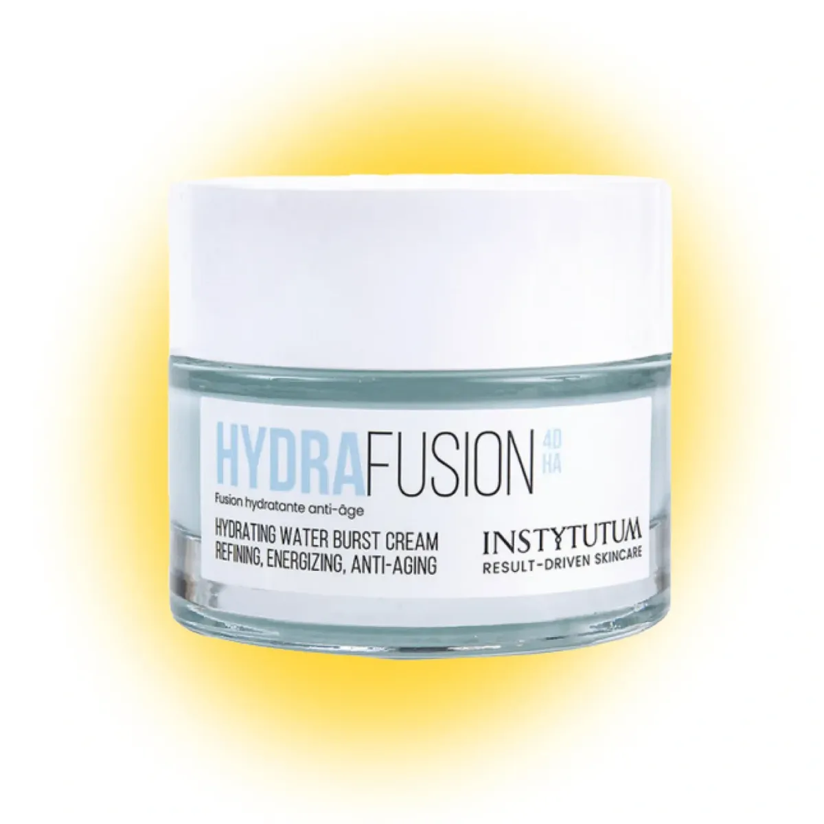 Зволожувальний гель-крем з 4 типами гіалуронової кислоти Instytutum HydraFusion 4D Hydrating Water Burst Cream 50 мл, Тестер