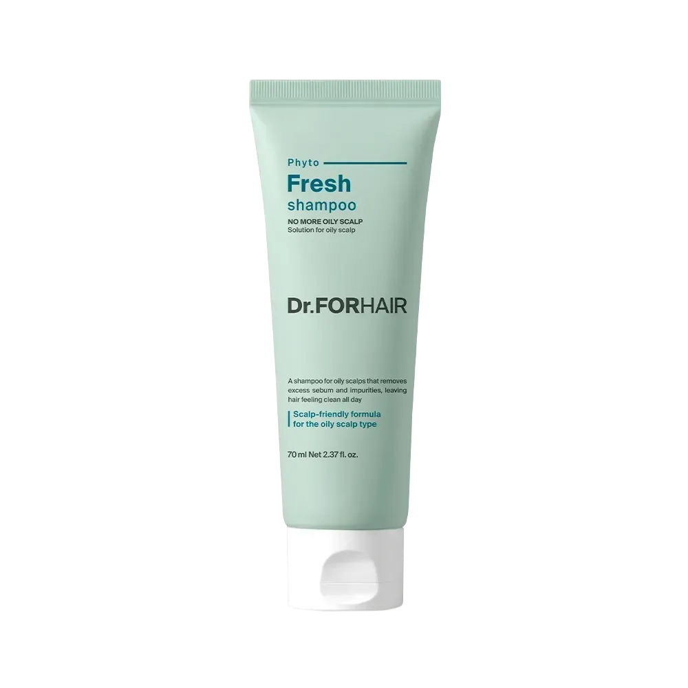 Мицеллярный шампунь для жирной кожи головы Dr.FORHAIR pHyto Fresh Shampoo 70 мл Миниатюра