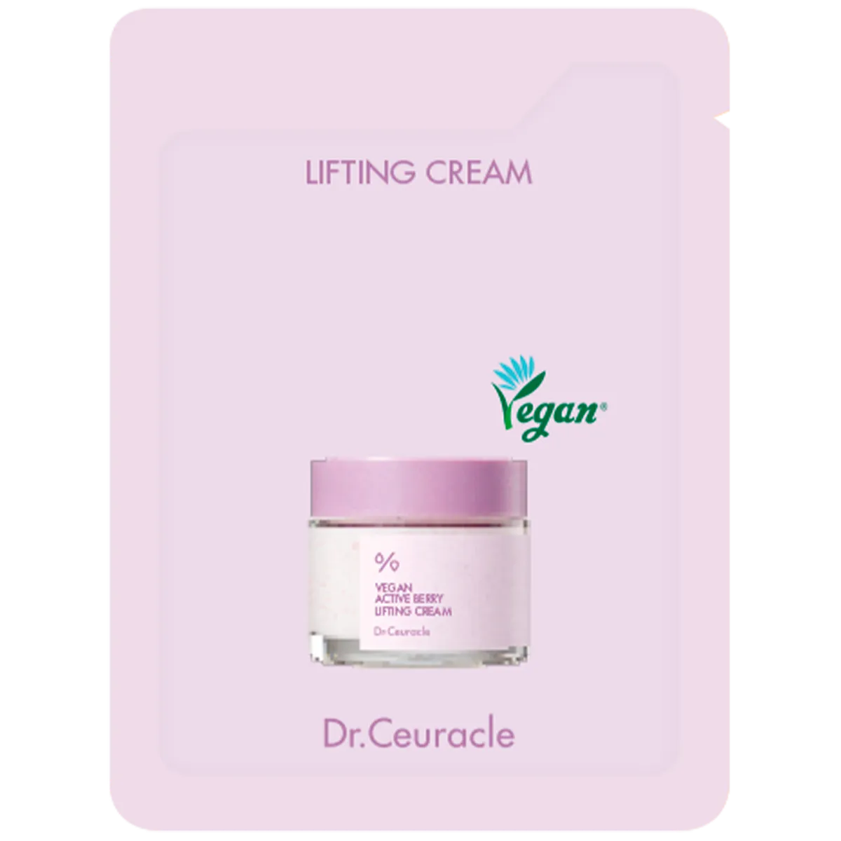 Ліфтинг крем-гель з ресвератролом та екстрактом журавлини Dr.Ceuracle Vegan Active Berry Lifting Cream 2 мл, Тестер