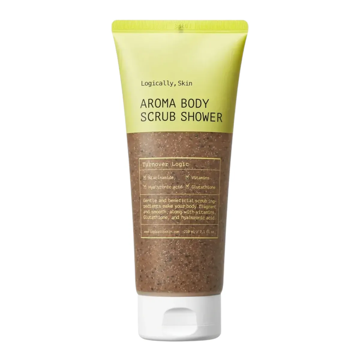 Гель-скраб для душа Logically, Skin Aroma Body Scrub Shower 210 мл