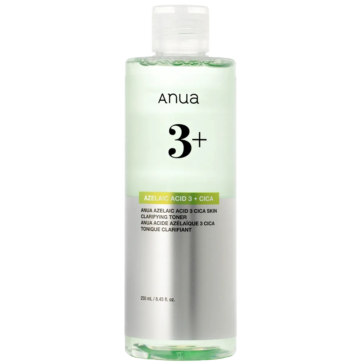 Тонер для очищення шкіри з азелаїновою кислотою 3% Anua Azelaic Acid 3 Cica Skin Clarifying Toner 250 мл