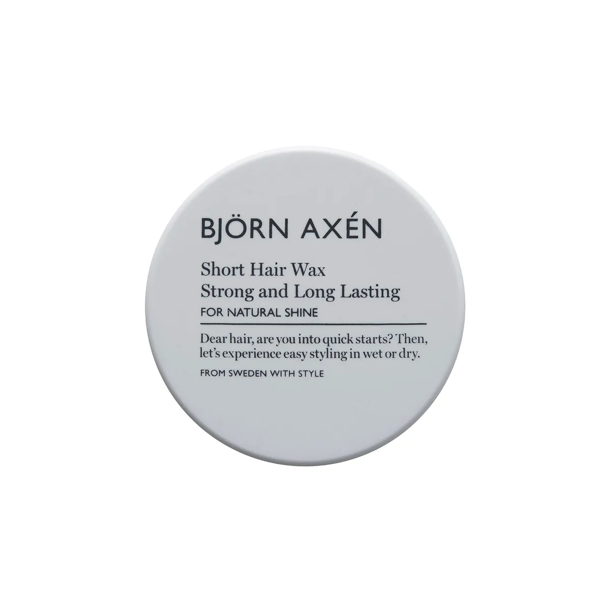 Воск для коротких волос Bjorn Axen Short Hair Wax 80 мл