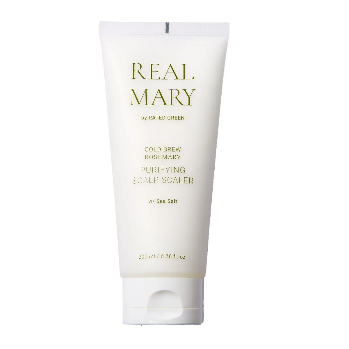 Очищающая маска для кожи головы с морской солью Rated Green Real Mary Cold Brewed Rosemary Purifying Scalp Scaler 200 мл