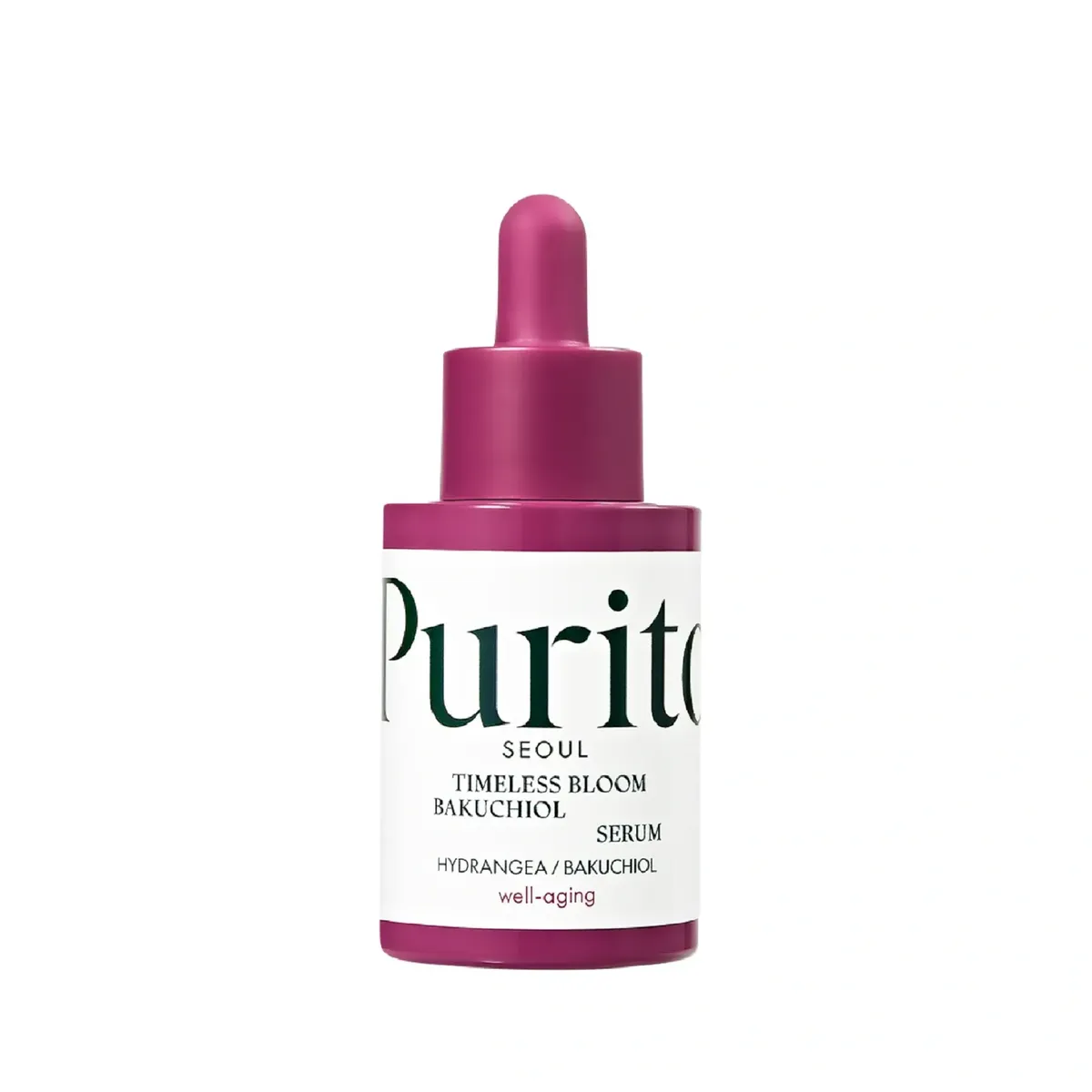 Антивозрастная сыворотка с бакучиолом Purito Seoul Bakuchiol Timeless Bloom Revitalizing Serum (Renewer) 30 мл