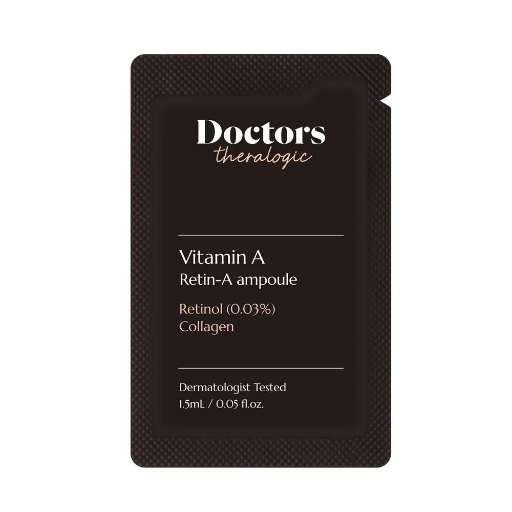 Ночная сыворотка с ретинолом и фитоколлагеном Theralogic Retin-A Anti Wrinkle Ampoule 1.5 мл, Саше (пробник)