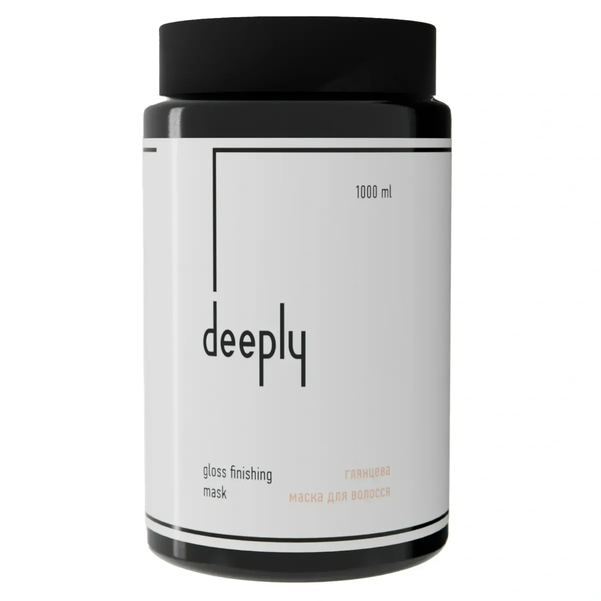 Глянцева маска для волосся Deeply Gloss Finishing Mask 1000 мл