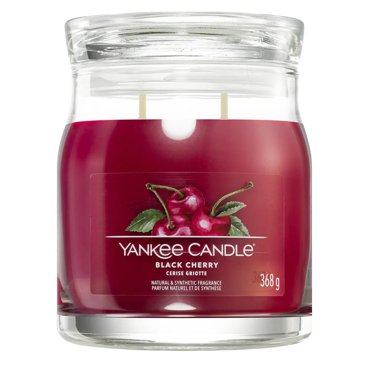 Ароматична свічка 'Чорна вишня' Yankee Candle Black Cherry 368 г