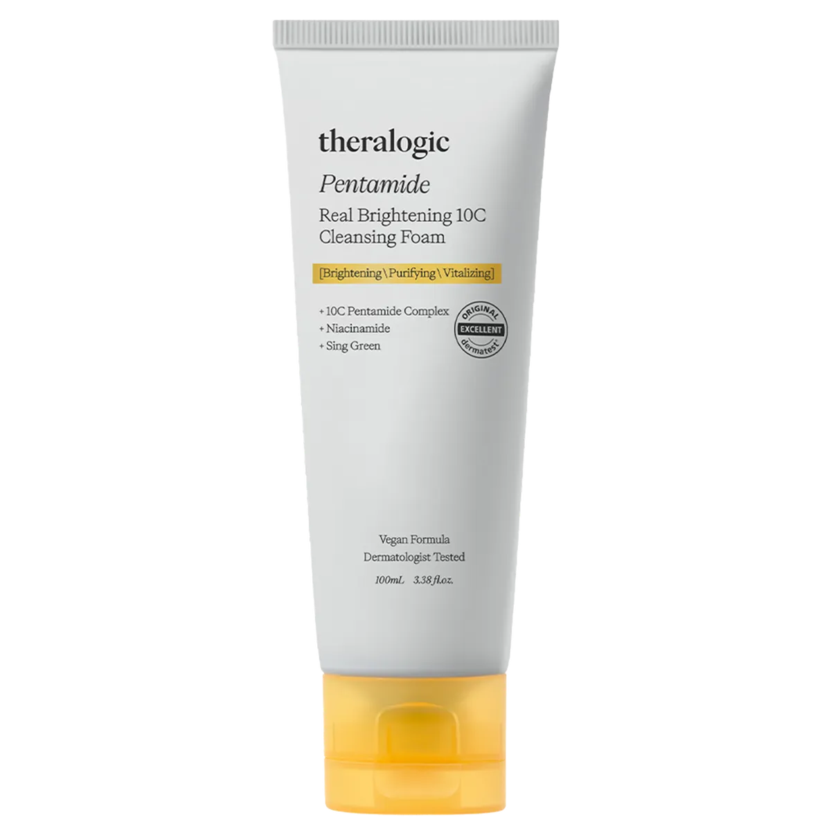 Очищающая пенка для осветления и ровного тона кожи Doctors Pentamide Real Brightening 10C Cleansing Foam 100 мл