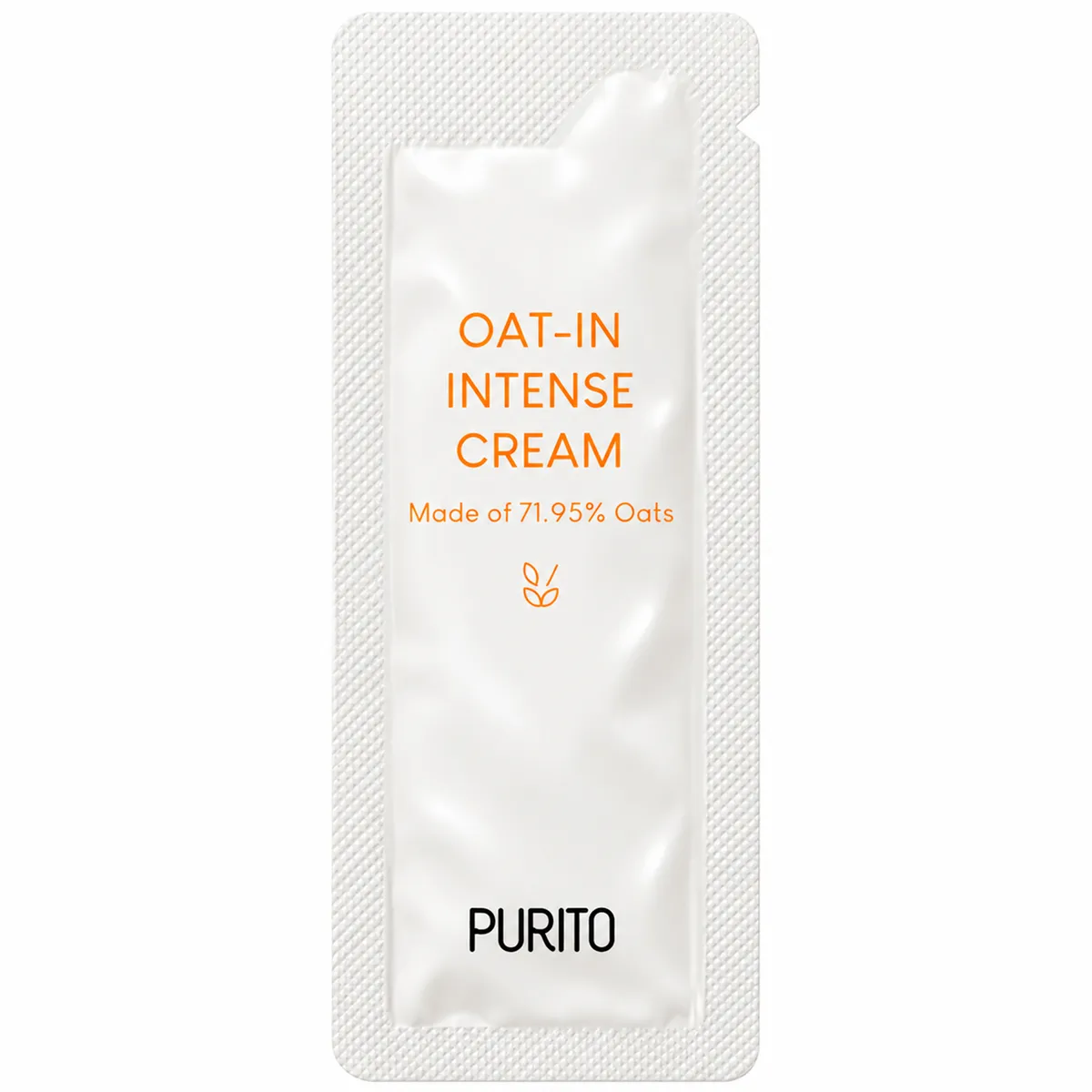 Питательный крем с водой с семян овса Purito Seoul Oat-in intense Cream 1 г, Саше (Тестер)