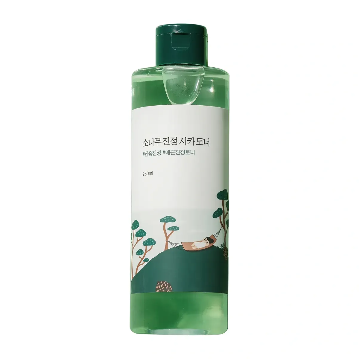 Успокаивающий тонер с экстрактом игл сосны ROUND LAB Pine Calming Cica Toner 250 мл