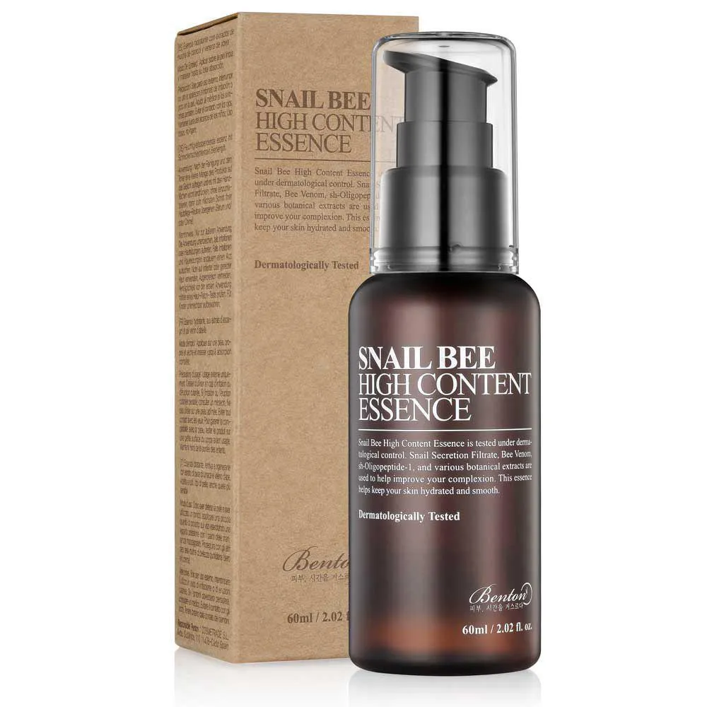 Есенція з муцином равлика та бджолиною отрутою Benton Snail Bee High Content Essence 100 мл