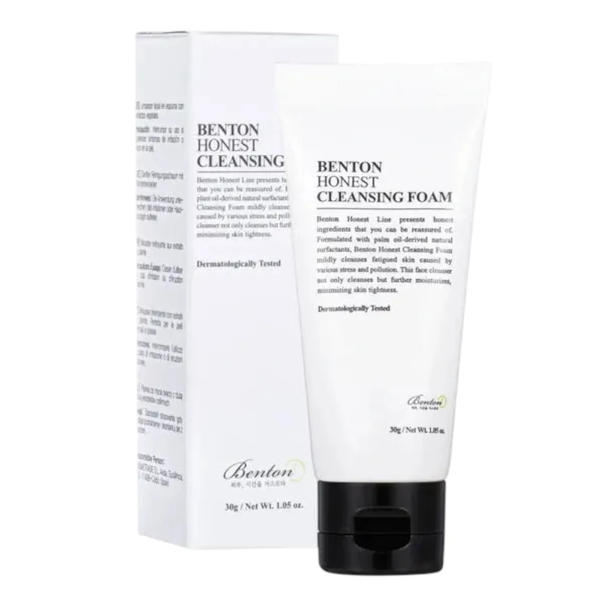 Очищающая пенка Benton Honest Cleansing Foam 30 г Миниатюра