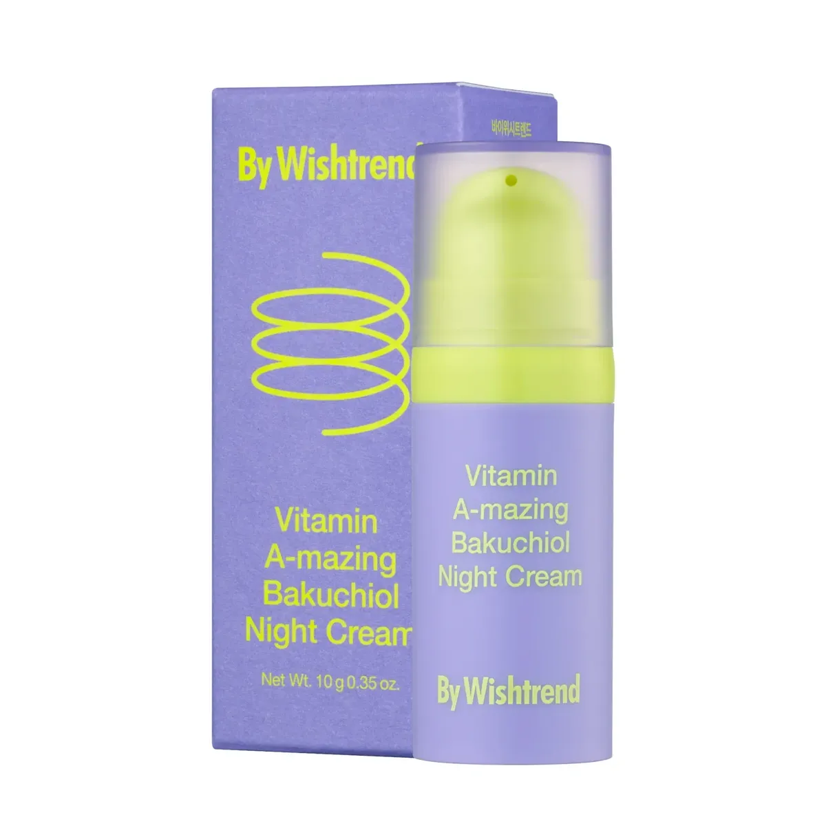 Крем для лица By Wishtrend Vitamin A-mazing Bakuchiol Night Cream 10 мл