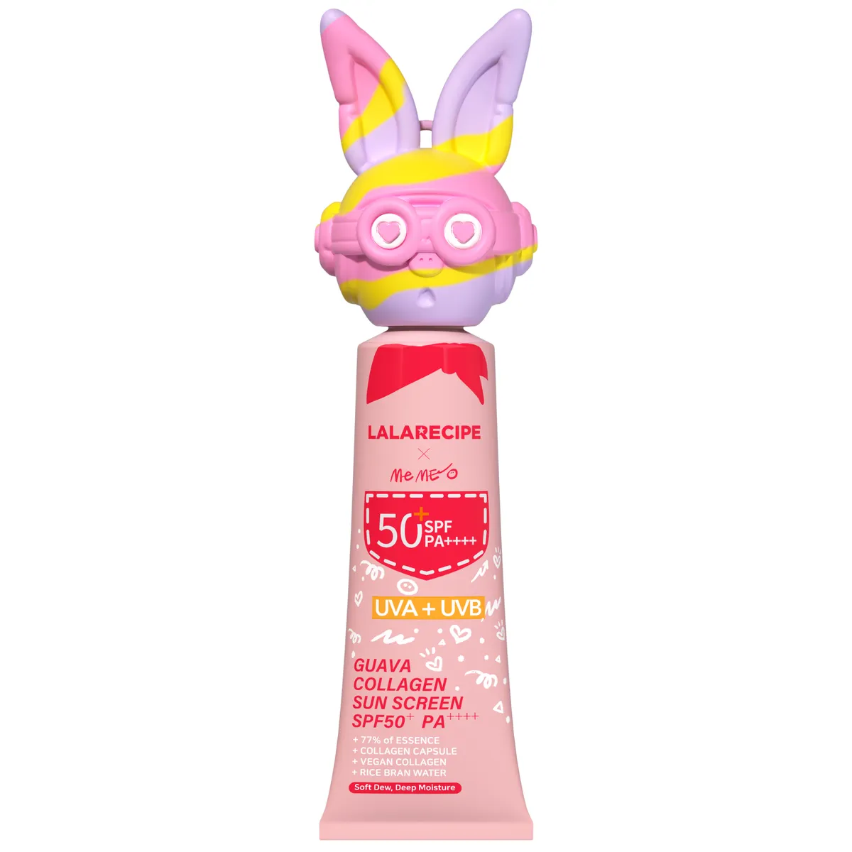 Солнцезащитный крем с экстрактом гуави и коллагеном LALARECIPE Guava Collagen Sun Cream 50 мл