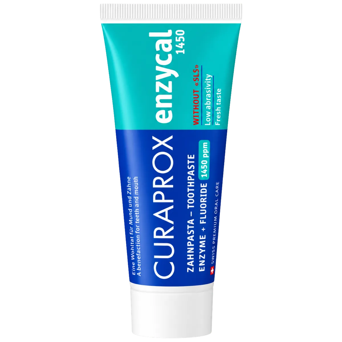 Зубная паста Curaprox Enzycal 1450 ppm 75 мл
