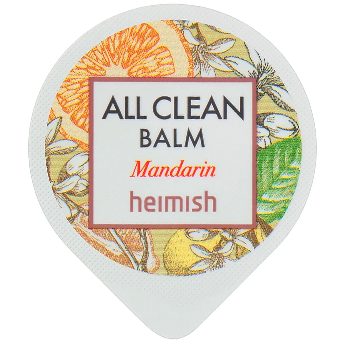 Гидрофильный бальзам для очищения кожи с ароматом мандарина Heimish All Clean Balm Mandarin Blister 5 мл