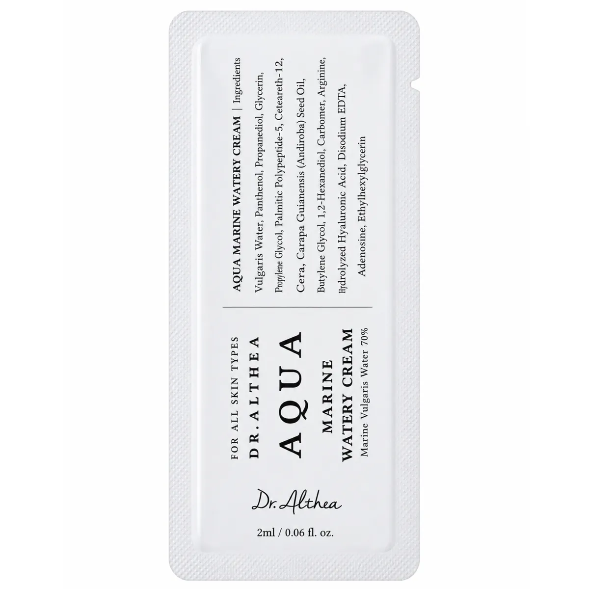 Легкий зволожувальний крем з морським комплексом Dr.Althea Aqua Marine Watery Cream 50 мл