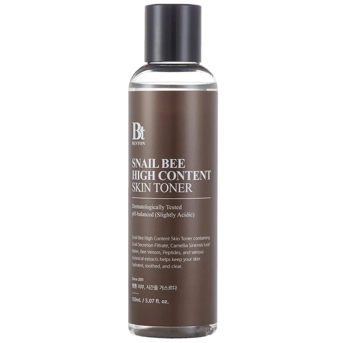 Тонер с муцином улитки и пчелиным ядом Benton Snail Bee High Content Skin Toner 150 мл