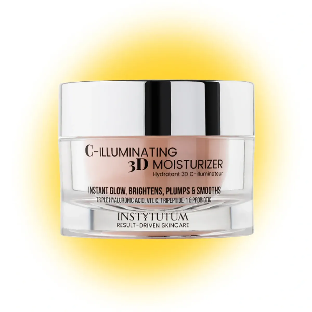 Увлажняющий крем с эффектом сияния Instytutum C-Illuminating 3D Moisturizer 50 мл