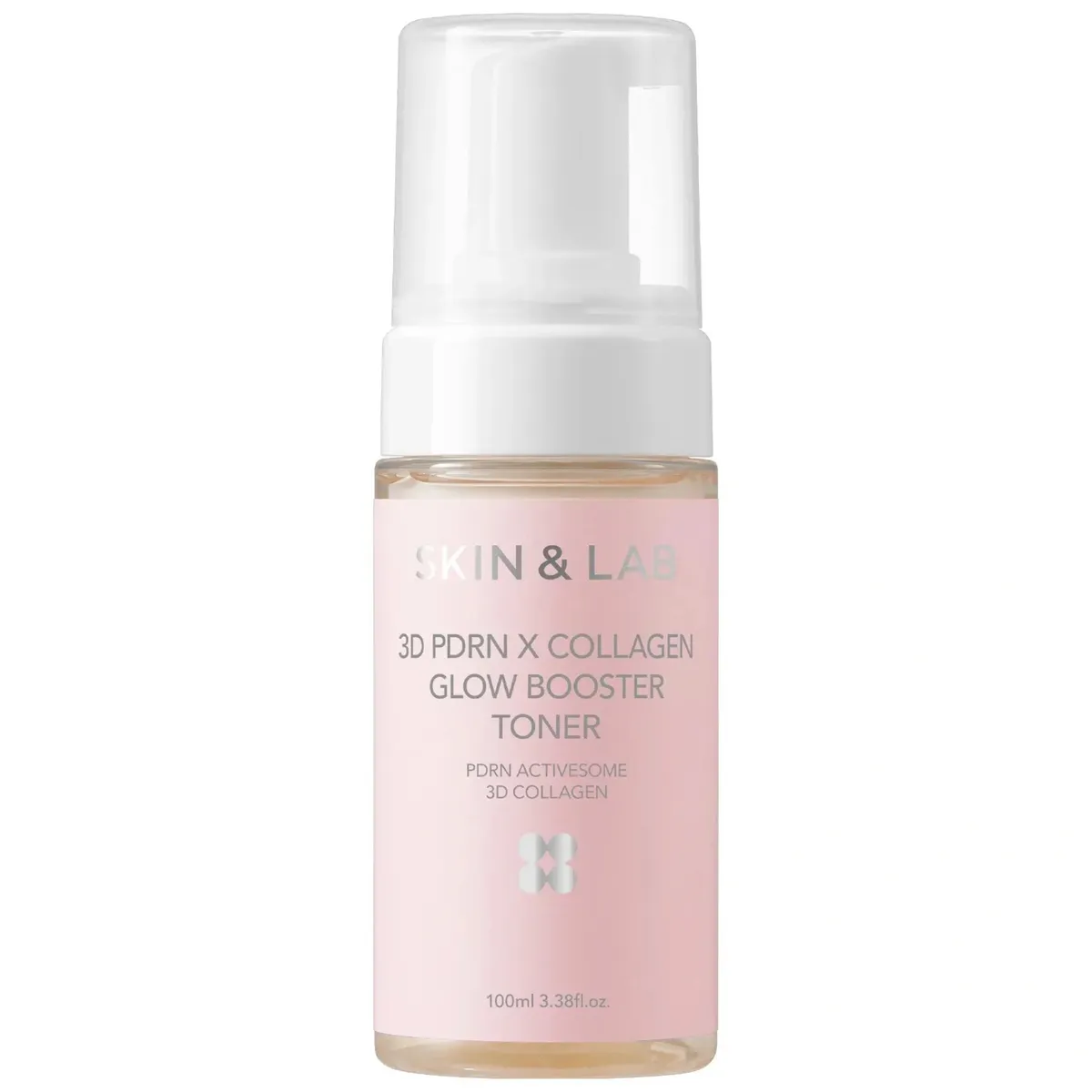 Тонер для упругости и увлажнения кожи SKIN&LAB 3D PDRN × Collagen Glow Booster Toner 100 мл