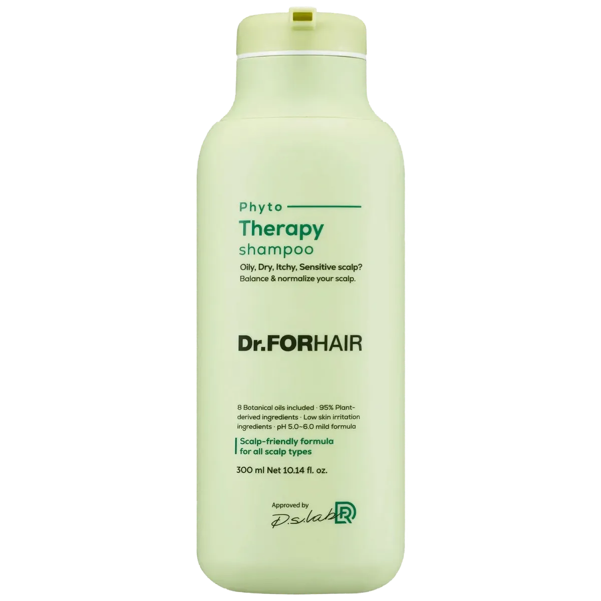 Фітотерапевтичний шампунь для чутливої шкіри голови Dr.FORHAIR pHyto Therapy Shampoo 300 мл