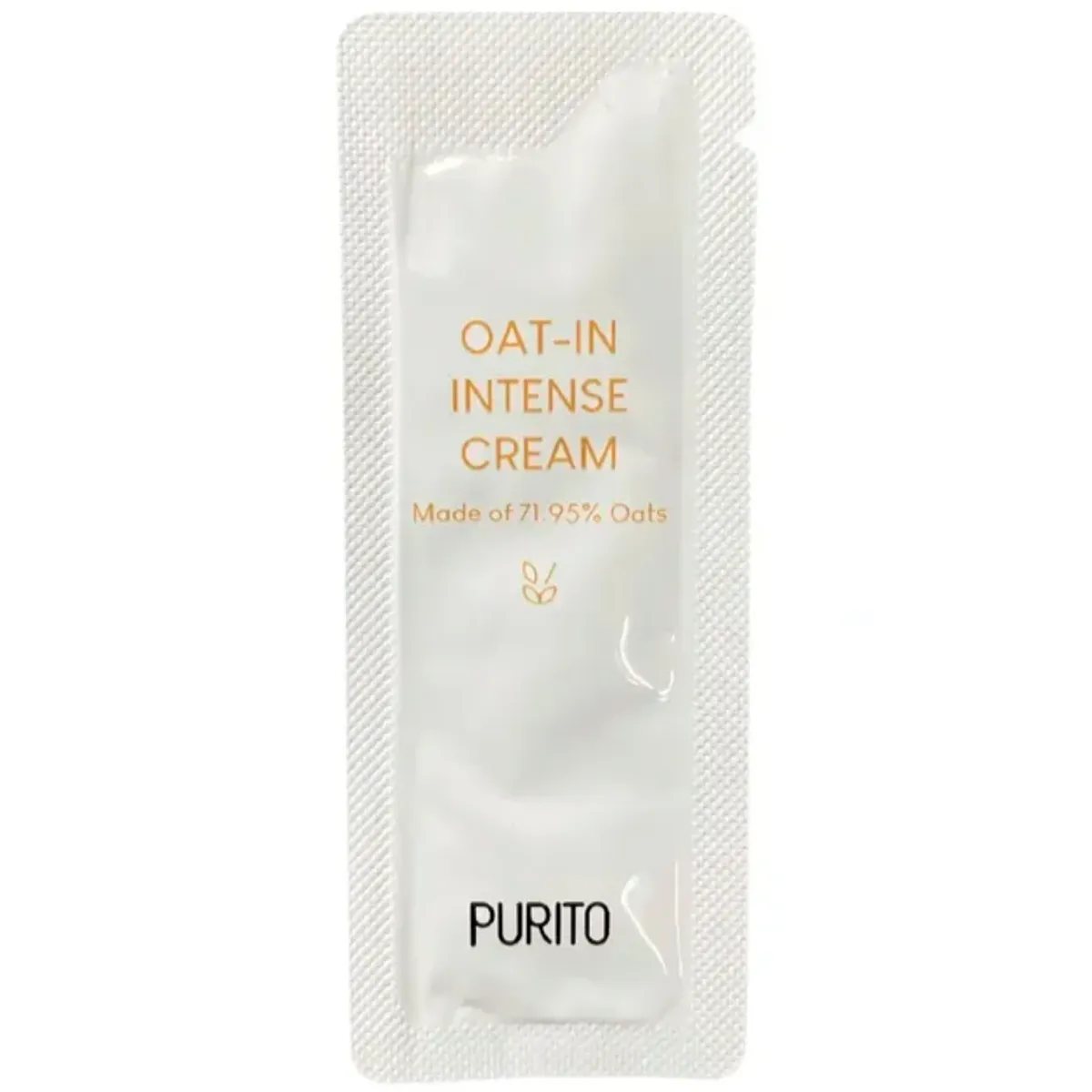 Поживний крем з водою із насіння вівса Purito Seoul Oat-in intense Cream 1 г, Саше (Тестер)