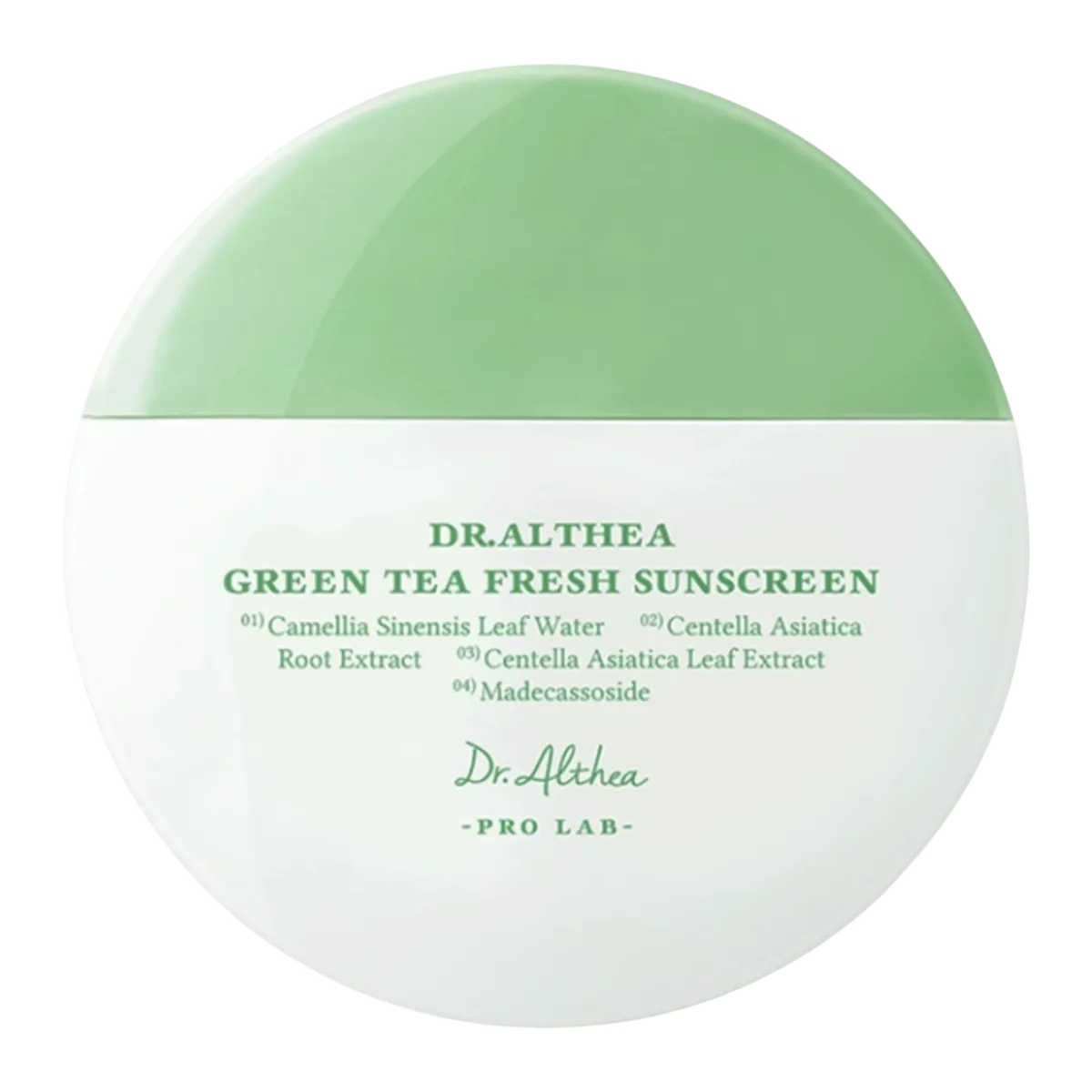 Солнцезащитный крем с зеленым чаем Dr.Althea Green Tea Fresh Sunscreen 45 мл